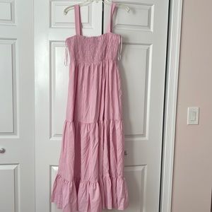 NWT Zara Pink Maxi Dress M